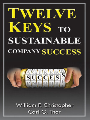 cover image of Twelve Keys to Sustainable Company Success
